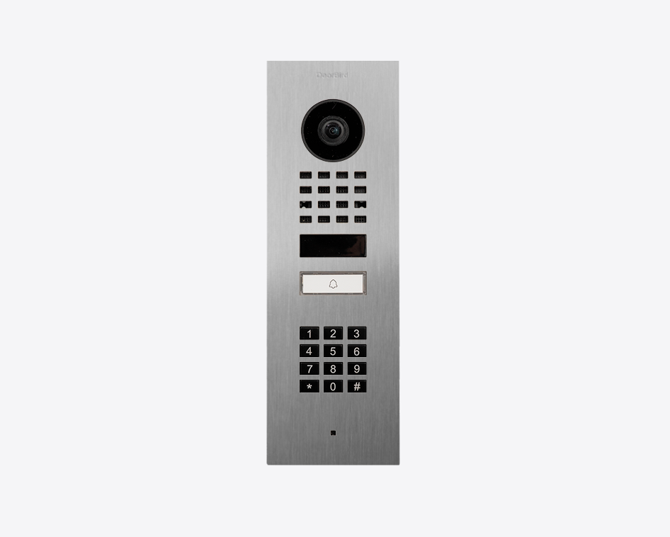 Doorbird D1101KV Flush Mount IP Video Door Station New Movdel V2A Brushed Stainless Steel