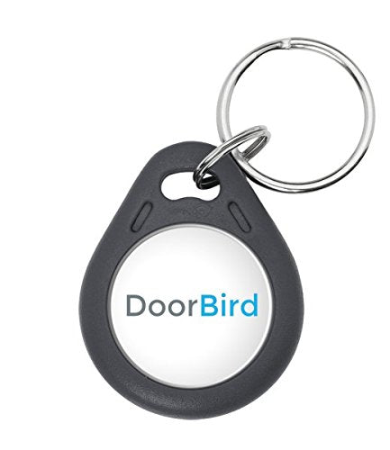 DoorBird 125 KHz Transponder Key Fob, 64bit, Write-Protected, Material ABS, for D21x and Later, 10 Pieces