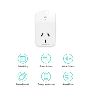 TP-Link Kasa Smart Wi-Fi Plug Slim, Energy Monitoring KP115