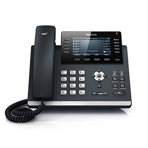 Yealink SIP-T46GN Wired handset LED Negro - Telfono IP (LED, 480 x 272 Pixeles, 10.9 cm (4.3"), 1000 entradas, 100-240, 244 mm)