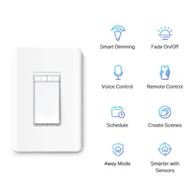 Load image into Gallery viewer, TP-Link Smart Wi-Fi Light Switch, Dimmer Tapo S500D
