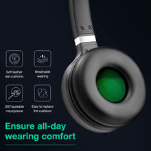 Load image into Gallery viewer, Yealink WH62 Mono Teams Wireless Noise Canceling Headset - Connects and Works with USB Enabled Desk Phones, Computers and Softphones. Headset Includes a 500ft Wireless Range + Intelligent Mute
