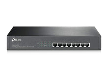 Load image into Gallery viewer, TP-LINK 8-Port Gigabit Ethernet Poe+ Unmanaged Energy-Efficient Switch with 124W 8-Poe+ Ports | Plug and Play | Metal | Desktop/Rackmount | Lifetime (TL-SG1008PE)
