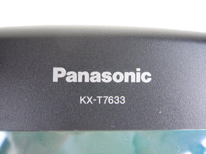 Panasonic KX-T7633-B Digital Telephone Black 3-Line LCD Proprietary Phone Requires Panasonic PBX