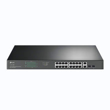 Load image into Gallery viewer, TP-Link TL-SG1218MP 16 Port Gigabit PoE Switch 16 PoE+ Ports @250W, w/ 2 Uplink Gigabit Ports + 2 Combo SFP Slots Plug &amp; Play Sturdy Metal Rack-mountable

