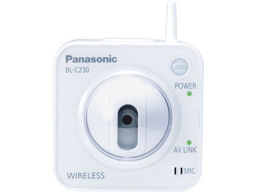 Panasonic Home Network Camera Wireless Pan/Tilt Zoom Thermal Sensor Privacy BL-C230A