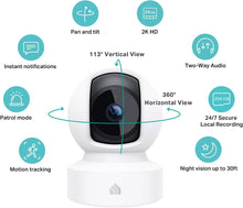 Load image into Gallery viewer, TP-Link Kasa Spot Pan Tilt, 24/7 Recording KC410S
