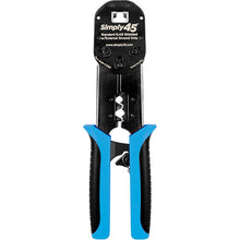 Load image into Gallery viewer, Simply45 Universal RJ45 Crimp Tool for Standard WE/SS 8P8C Shielded &amp; External Ground
