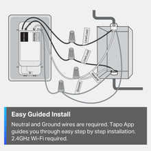 Load image into Gallery viewer, TP-Link Smart Wi-Fi Light Switch, 2-pack Tapo S505(2-pack)
