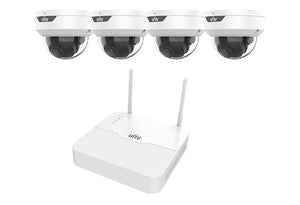 Uniview UNV 1+4 WiFi Dome Kit, 2.8mm KIT/NVR301-04LS3-W/4*322LB-ABF28WK-G