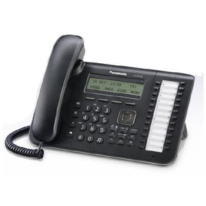 Panasonic KX-NT543-B 3-Line Backlit LCD Display, 24 Flexible Refurbished