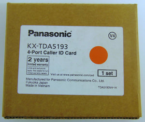 Panasonic KX-TDA5193 4-Port Caller-ID Card