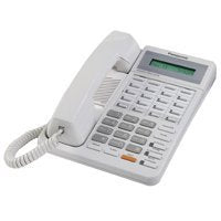 Panasonic KX-T7030 12-Button Display Speakerphone (Renewed) White