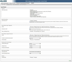 Algo 8301 IP Voice Paging Adapter & Bell Scheduler SIP