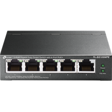 Load image into Gallery viewer, TP-Link 5-Port Gigabit Easy Smart Switch with 4-Port PoE+ TL-SG105MPE
